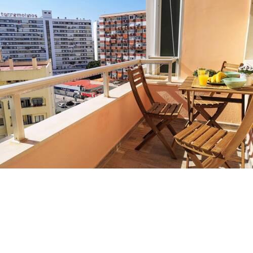 Happy Torremolinos Apartamento - Terraza