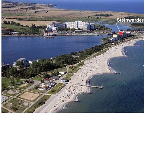 Studio-Appartement direkt am Strand mit Meerblick